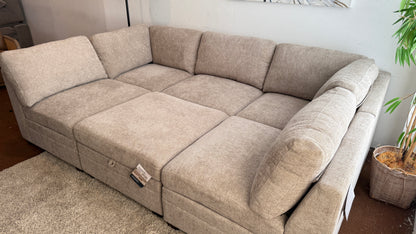 Thomasville Tisdale Modular Taupe Sectional